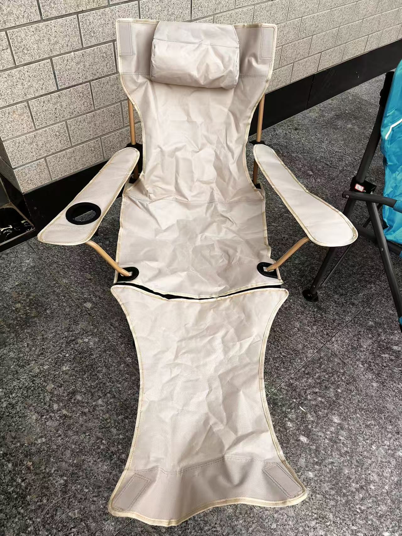 Heavy duty camping chair with reinforced frame for bulk orders