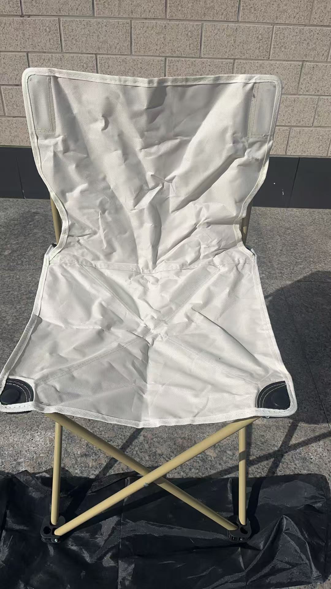 Bulk beach chair with custom fabric and export packing