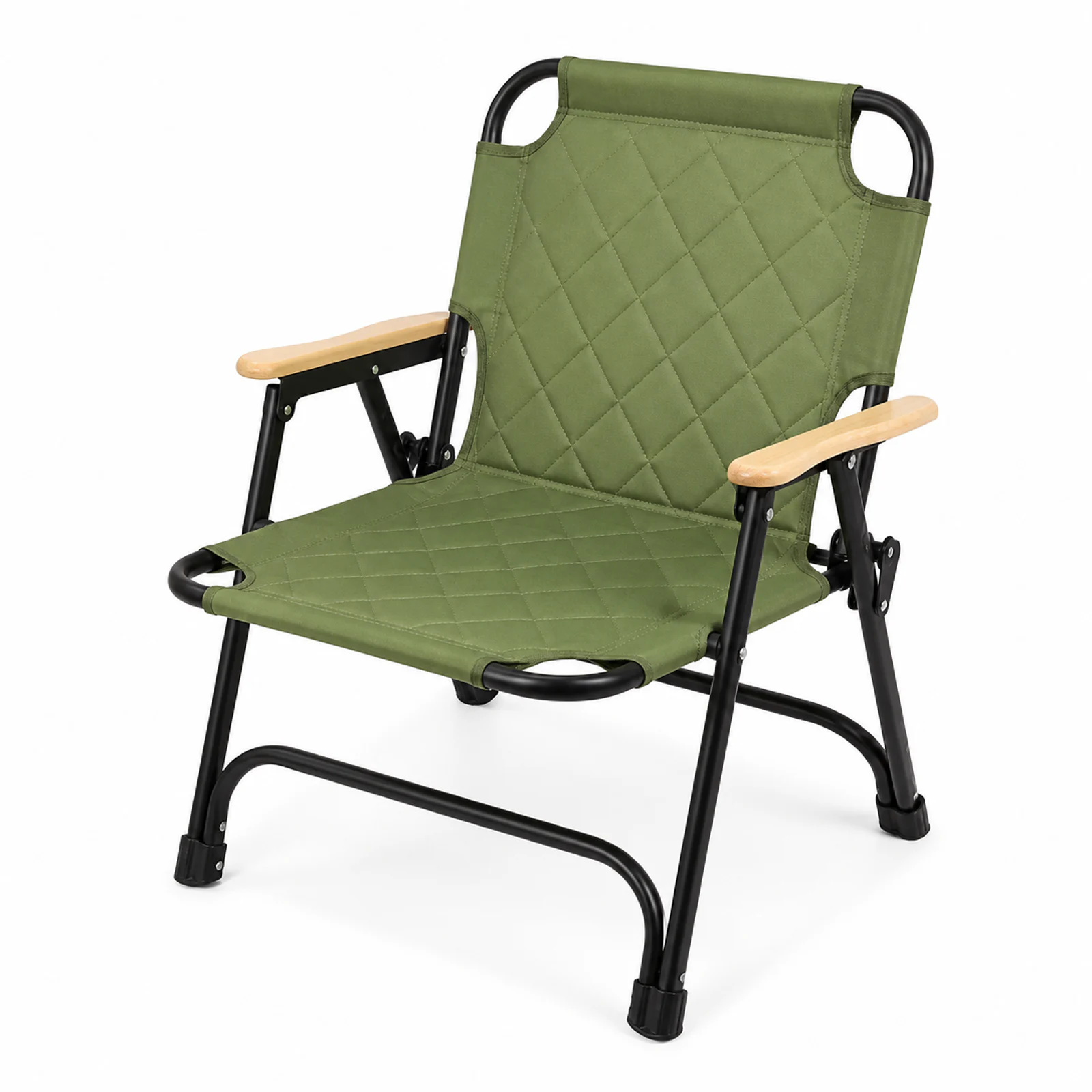 White-background Kermit-style chair