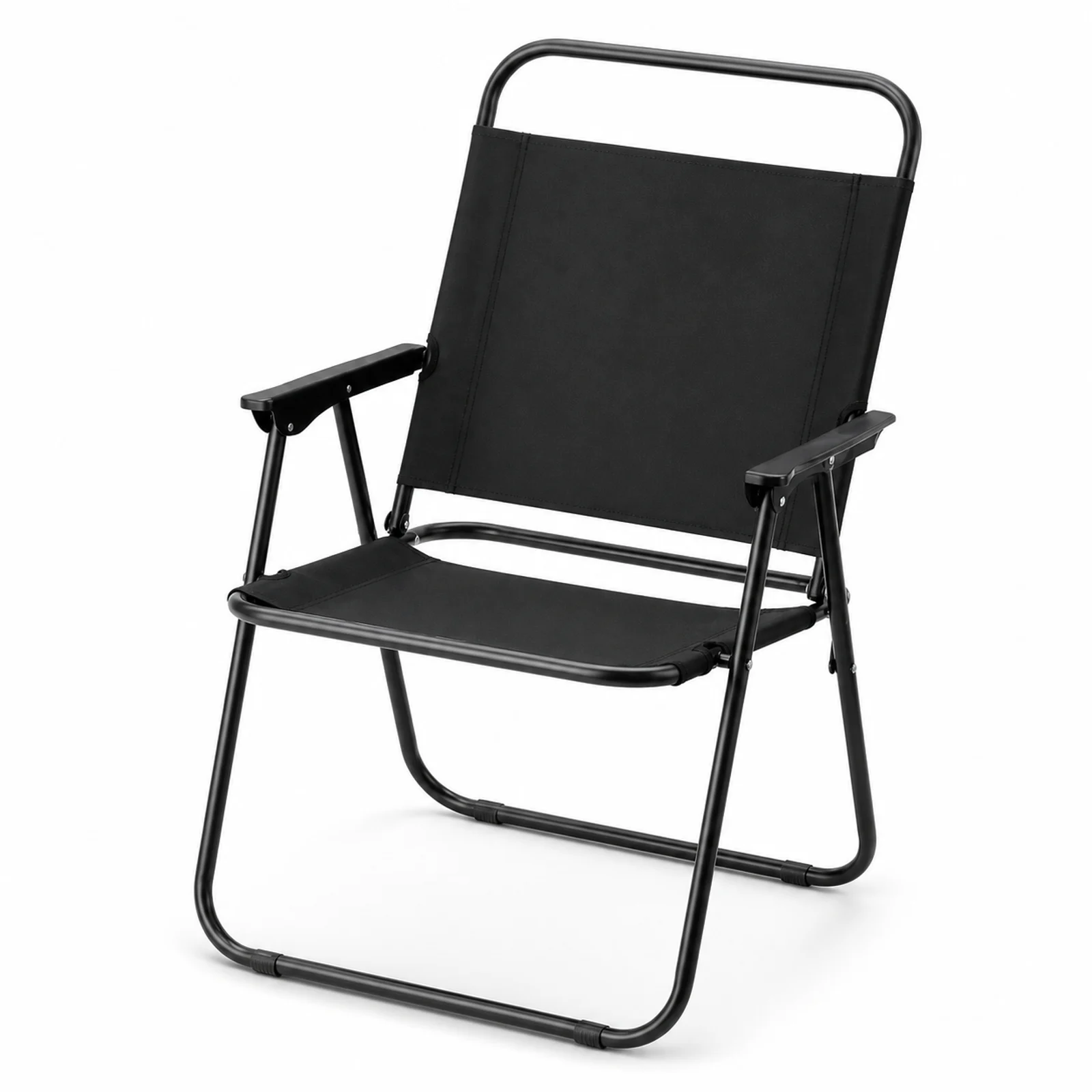 Compact-fold Kermit-style chair